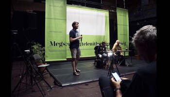 Zleva Radim Kopáč, Viki Shock a Patrik Linhart